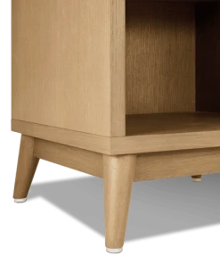 Kulile Table De Chevet En Chene Naturel Gris Anthracite -Boutique Maisons du Monde table de chevet en chene naturel gris anthracite 2