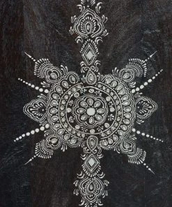 GINER Y COLOMER Table De Chevet En Manguier Noir Vieilli -Boutique Maisons du Monde table de chevet en manguier noir vieilli 4