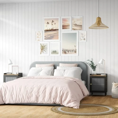 Rendez Vous Déco Table De Chevet En Métal Gris Métallisé 4 Rendez Vous Déco Table De Chevet En Métal Gris Métallisé – Image 2