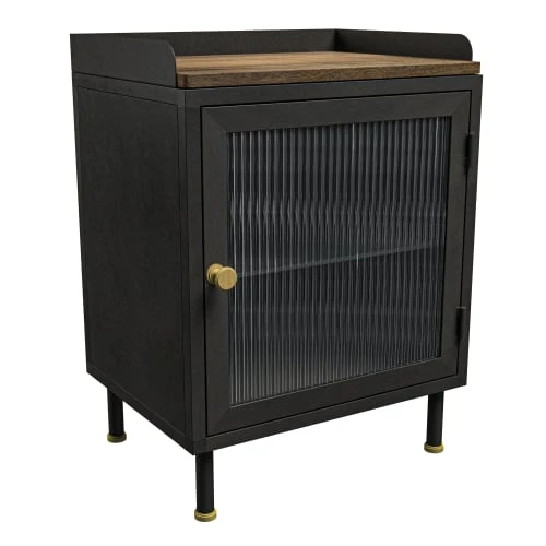 Rendez Vous Déco Table De Chevet En Métal Gris Métallisé 7 Rendez Vous Déco Table De Chevet En Métal Gris Métallisé – Image 5