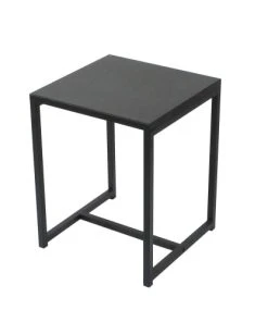 Wadiga Table De Chevet En Métal Noir