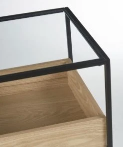 Maisons Du Monde Table De Chevet En Métal Noir Et Verre Trempé 8 Maisons Du Monde Table De Chevet En Métal Noir Et Verre Trempé -Boutique Maisons du Monde table de chevet en metal noir et verre trempe 1000 13 24 199899 3