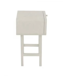 Meubles & Design Table De Chevet En Rotin Et Bois Blanc -Boutique Maisons du Monde table de chevet en rotin et bois blanc 2