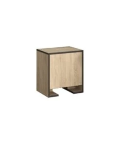 TOILINUX Table De Chevet Beige -Boutique Maisons du Monde table de chevet gris payti