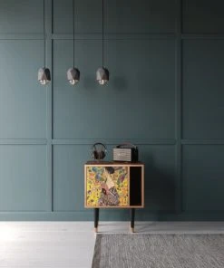 Storyz Table De Chevet Jaune 1 Porte L 58 Cm -Boutique Maisons du Monde table de chevet jaune 1 porte l 58 cm 1