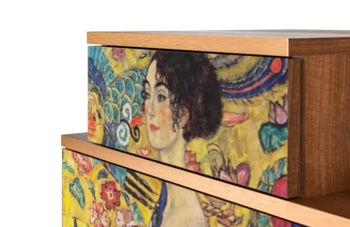 Storyz Table De Chevet Jaune 2 Tiroirs L 58 Cm 7 Storyz Table De Chevet Jaune 2 Tiroirs L 58 Cm – Image 5