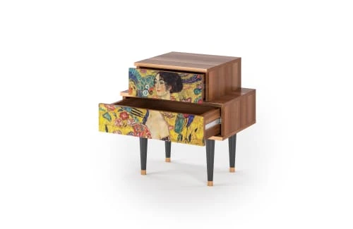 Storyz Table De Chevet Jaune 2 Tiroirs L 58 Cm 8 Storyz Table De Chevet Jaune 2 Tiroirs L 58 Cm – Image 6