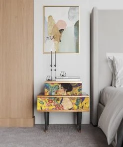 Storyz Table De Chevet Jaune 2 Tiroirs L 58 Cm 9 Storyz Table De Chevet Jaune 2 Tiroirs L 58 Cm -Boutique Maisons du Monde table de chevet jaune 2 tiroirs l 58 cm 7