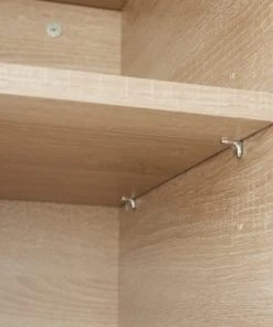 Tectake Table De Chevet Kidderminster 40x43x60,5cm Bois Clair Industriel, -Boutique Maisons du Monde table de chevet kidderminster 40x43x60 5cm bois clair industriel 3