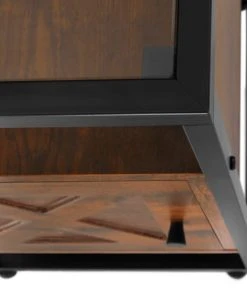 Tectake Table De Chevet Kidderminster 40x43x60,5cm Bois Foncé Industriel -Boutique Maisons du Monde table de chevet kidderminster 40x43x60 5cm bois fonce industriel 5