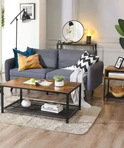 RED DECO Table De Chevet Médium MDF Marron H58CM -Boutique Maisons du Monde table de chevet medium mdf marron h58cm 2