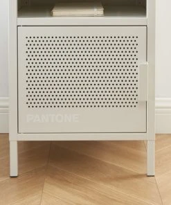 Pantone Table De Chevet Métal Beige Sable L40cm -Boutique Maisons du Monde table de chevet metal beige sable l40cm 4