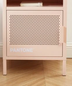 Pantone Table De Chevet Métal Rose Blush 40cm -Boutique Maisons du Monde table de chevet metal rose blush 40cm 4