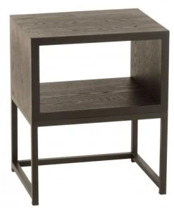 Meubles & Design Table De Chevet Moderne En Bois Foncé