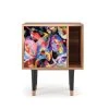 Storyz Table De Chevet Multicolore 1 Porte L 58 Cm -Boutique Maisons du Monde table de chevet multicolore 1 porte l 58 cm