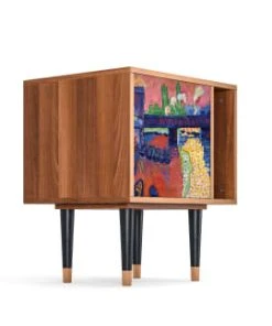 Storyz Table De Chevet Multicolore 1 Porte L 58 Cm -Boutique Maisons du Monde table de chevet multicolore 1 porte l 58 cm 19