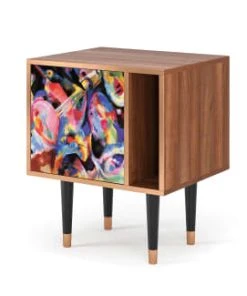 Storyz Table De Chevet Multicolore 1 Porte L 58 Cm -Boutique Maisons du Monde table de chevet multicolore 1 porte l 58 cm 2