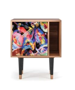 Storyz Table De Chevet Multicolore 1 Porte L 58 Cm