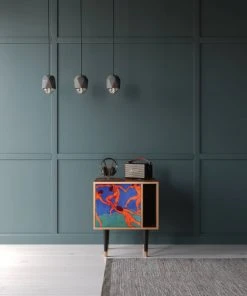 Storyz Table De Chevet Multicolore 1 Porte L 58 Cm -Boutique Maisons du Monde table de chevet multicolore 1 porte l 58 cm 33