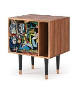 Storyz Table De Chevet Multicolore 1 Porte L 58 Cm -Boutique Maisons du Monde table de chevet multicolore 1 porte l 58 cm 6