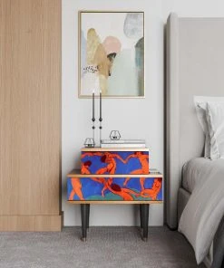 Storyz Table De Chevet Multicolore 2 Tiroirs L 58 Cm -Boutique Maisons du Monde table de chevet multicolore 2 tiroirs l 58 cm 25