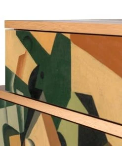 Storyz Table De Chevet Multicolore 2 Tiroirs L 58 Cm -Boutique Maisons du Monde table de chevet multicolore 2 tiroirs l 58 cm 34