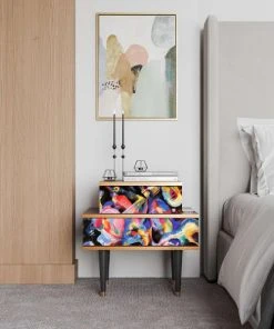 Storyz Table De Chevet Multicolore 2 Tiroirs L 58 Cm 9 Storyz Table De Chevet Multicolore 2 Tiroirs L 58 Cm -Boutique Maisons du Monde table de chevet multicolore 2 tiroirs l 58 cm 43