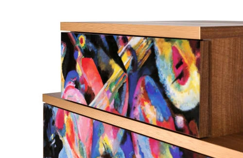 Storyz Table De Chevet Multicolore 2 Tiroirs L 58 Cm 7 Storyz Table De Chevet Multicolore 2 Tiroirs L 58 Cm – Image 5