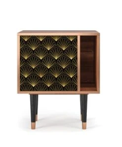 Storyz Table De Chevet Noir 1 Porte L 58 Cm