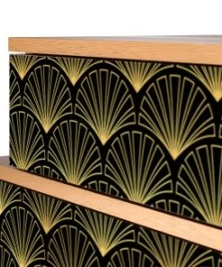 Storyz Table De Chevet Noir 2 Tiroirs L 58 Cm -Boutique Maisons du Monde table de chevet noir 2 tiroirs l 58 cm 4