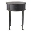 Maisons Du Monde Table De Chevet Ronde 1 Tiroir En Métal Noir -Boutique Maisons du Monde table de chevet ronde 1 tiroir en metal noir 1000 8 5 187416 1