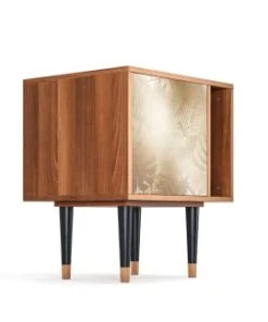 Storyz Table De Chevet Sable 1 Porte L 58 Cm -Boutique Maisons du Monde table de chevet sable 1 porte l 58 cm 3