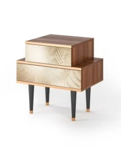 Storyz Table De Chevet Sable 2 Tiroirs L 58 Cm -Boutique Maisons du Monde table de chevet sable 2 tiroirs l 58 cm 2