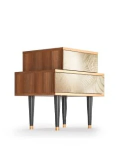 Storyz Table De Chevet Sable 2 Tiroirs L 58 Cm -Boutique Maisons du Monde table de chevet sable 2 tiroirs l 58 cm 3