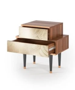 Storyz Table De Chevet Sable 2 Tiroirs L 58 Cm -Boutique Maisons du Monde table de chevet sable 2 tiroirs l 58 cm 5