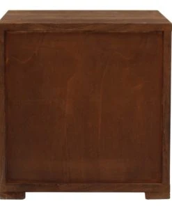 Mobili Rebecca Table De Chevet Sculpté Avec 2 Tiroirs En Bois Marron 12 Mobili Rebecca Table De Chevet Sculpté Avec 2 Tiroirs En Bois Marron -Boutique Maisons du Monde table de chevet sculpte avec 2 tiroirs en bois marron 4