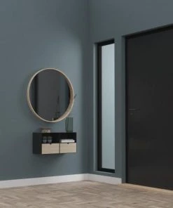 CONCEPT USINE Table De Chevet Suspendue Noire -Boutique Maisons du Monde table de chevet suspendue noire 5