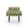 Storyz Table De Chevet Vert Et Jaune 2 Tiroirs L 58 Cm -Boutique Maisons du Monde table de chevet vert et jaune 2 tiroirs l 58 cm