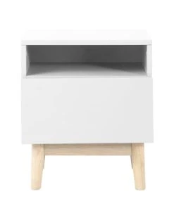 Maisons Du Monde Table De Chevet Vintage Blanche