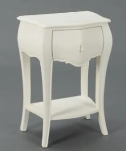 HELLIN Table De Nuit Baroque En Bois 1 Tiroir 1 Tablette -Boutique Maisons du Monde table de nuit baroque en bois 1 tiroir 1 tablette 2