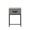 WOOOD Table De Nuit En Pin Massif Gris -Boutique Maisons du Monde table de nuit en pin massif gris