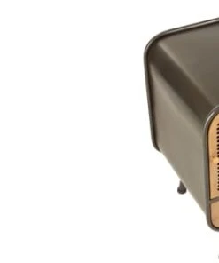 HELLIN Table De Nuit Industriel En Métal 1 Porte Et 1 Tiroir -Boutique Maisons du Monde table de nuit industriel en metal 1 porte et 1 tiroir 4