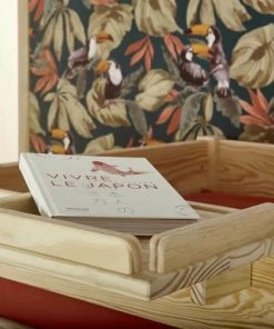 ID Kids Tablette Pour Lit Bois Massif Blanc -Boutique Maisons du Monde tablette pour lit bois massif blanc 2