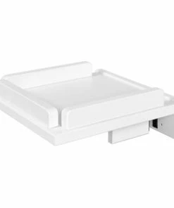 ID Kids Tablette Pour Lit Bois Massif Blanc