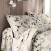 Home Maison Taie D'oreiller "nature Et Feuillages" Coton Ecru 70x50 -Boutique Maisons du Monde taie d oreiller nature et feuillages coton ecru 70x50 1
