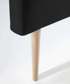 HOMN Tête De Lit 140x100 Cm, Capitonnée Tissu Anthracite, épaisseur De 8 Cm -Boutique Maisons du Monde tete de lit 140x100 cm capitonnee tissu anthracite epaisseur de 8 cm 3