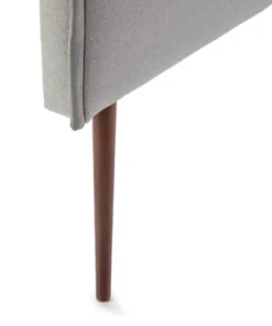 HOMN Tête De Lit 140x100 Cm, Tissu Gris, épaisseur Totale De 8 Cm -Boutique Maisons du Monde tete de lit 140x100 cm tissu gris epaisseur totale de 8 cm 3