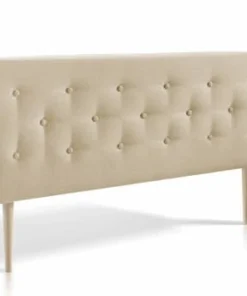 HOMN Tête De Lit 150x100 Cm, Capitonnée Tissu Anthracite, épaisseur De 8 Cm -Boutique Maisons du Monde tete de lit 150x100 cm capitonnee tissu beige l epaisseur de 8 cm oslo 1