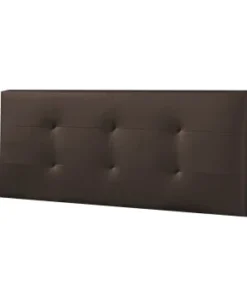 HOMN Tête De Lit 150x60 Cm Chocolat, Cuir Synthétique -Boutique Maisons du Monde tete de lit 150x60 cm chocolat cuir synthetique carla 2