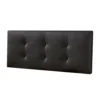 HOMN Tête De Lit 150x60 Cm Noir, Cuir Synthétique -Boutique Maisons du Monde tete de lit 150x60 cm noir cuir synthetique